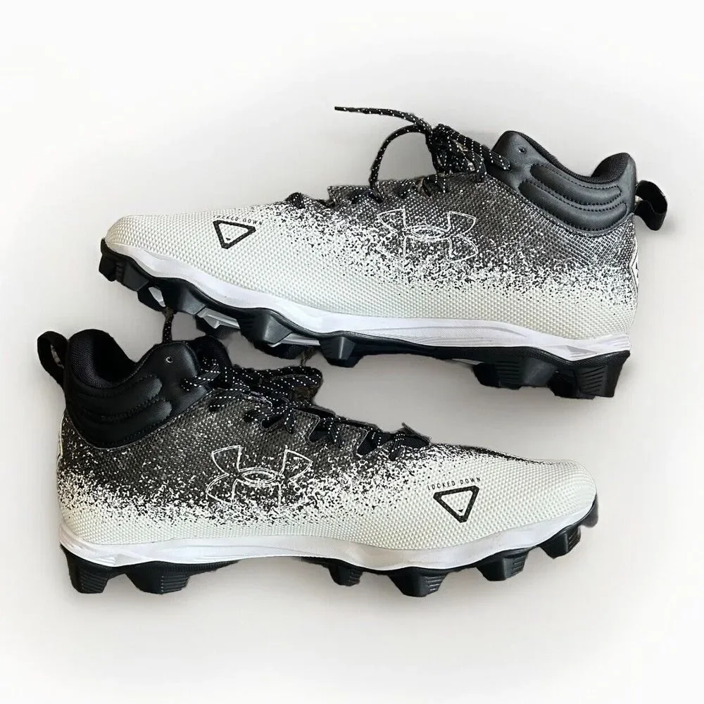 Under Armour Men Spotlight Franchise RM‎ 2.0 Football Cleats 3025083-001 Size 16